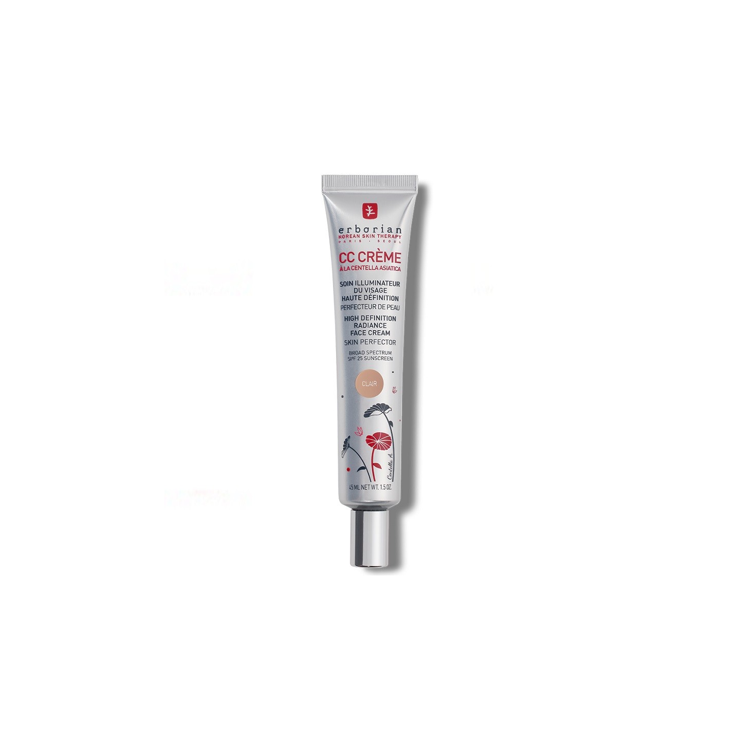Erborian CC Crème à la Centella Asiatica - Teinte claire - 45ml