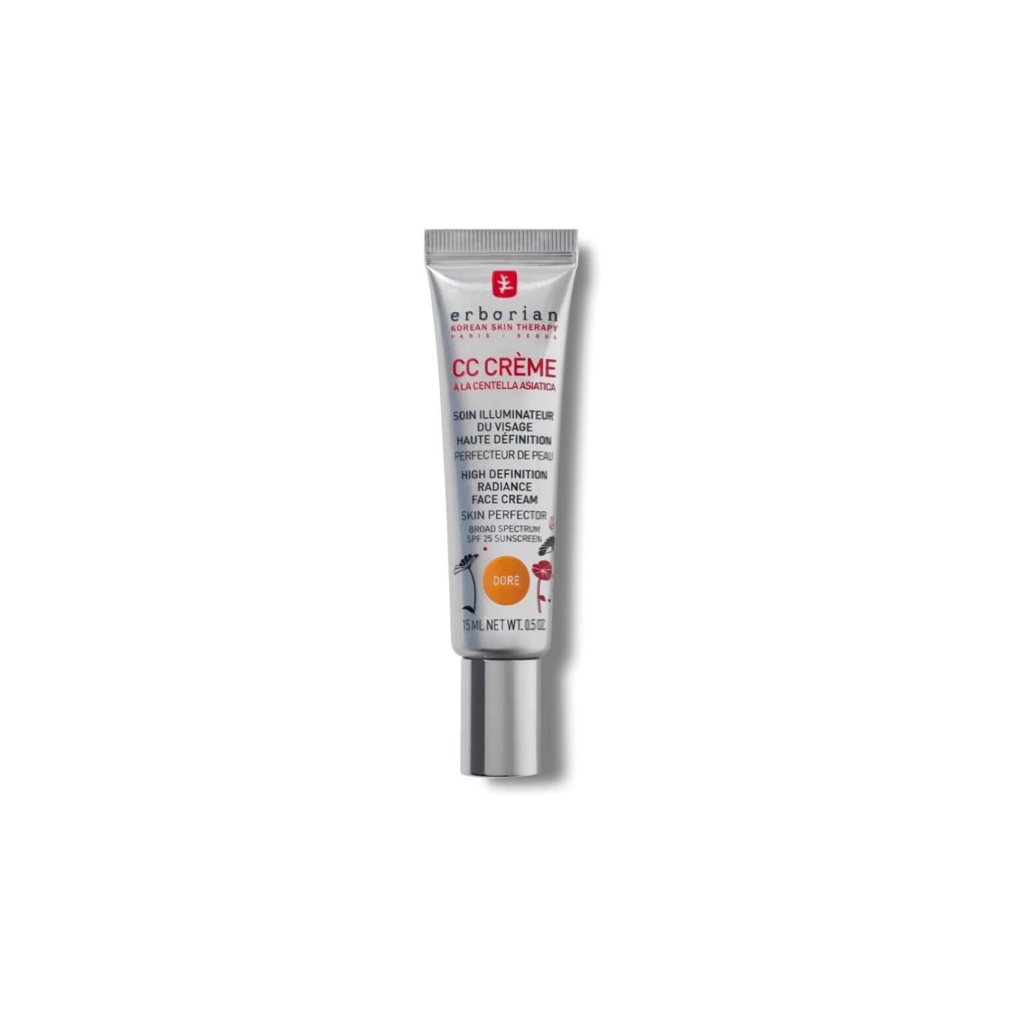 Erborian CC Crème à la Centella Asiatica - Teinte doré - 15ml