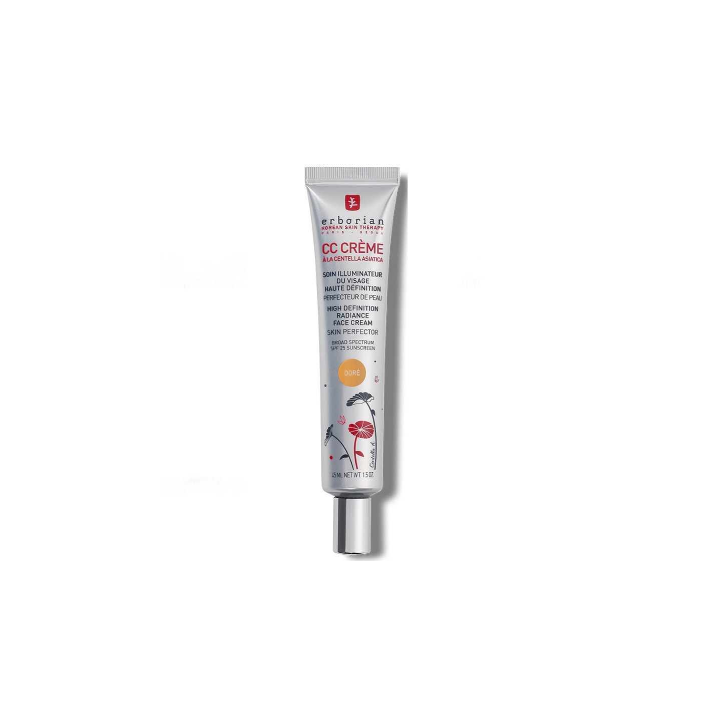Erborian CC Crème à la Centella Asiatica - Teinte doré - 45ml