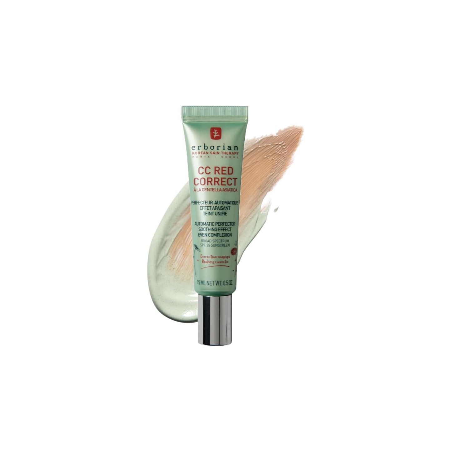 Erborian CC Red Correct à la centella Asiatica - 15ml