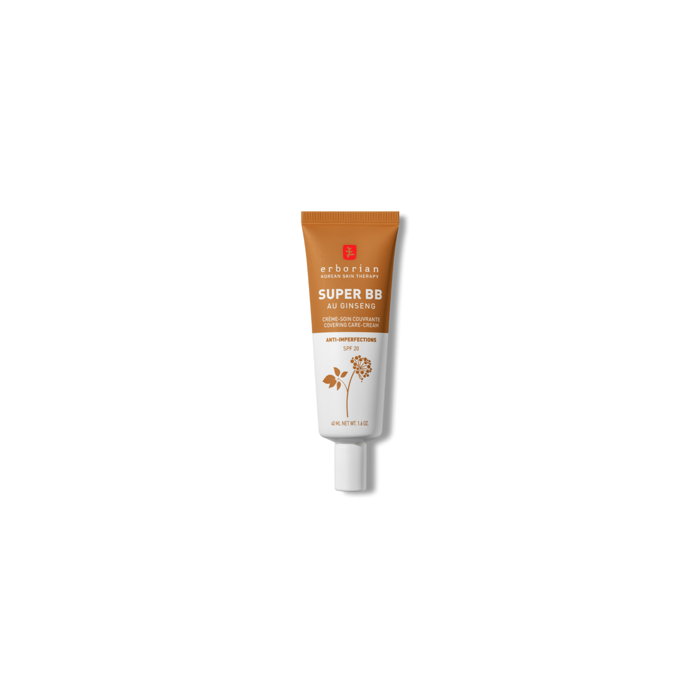 Erborian Super BB Crème au Ginseng SPF20 - Teinte caramel - 40ml