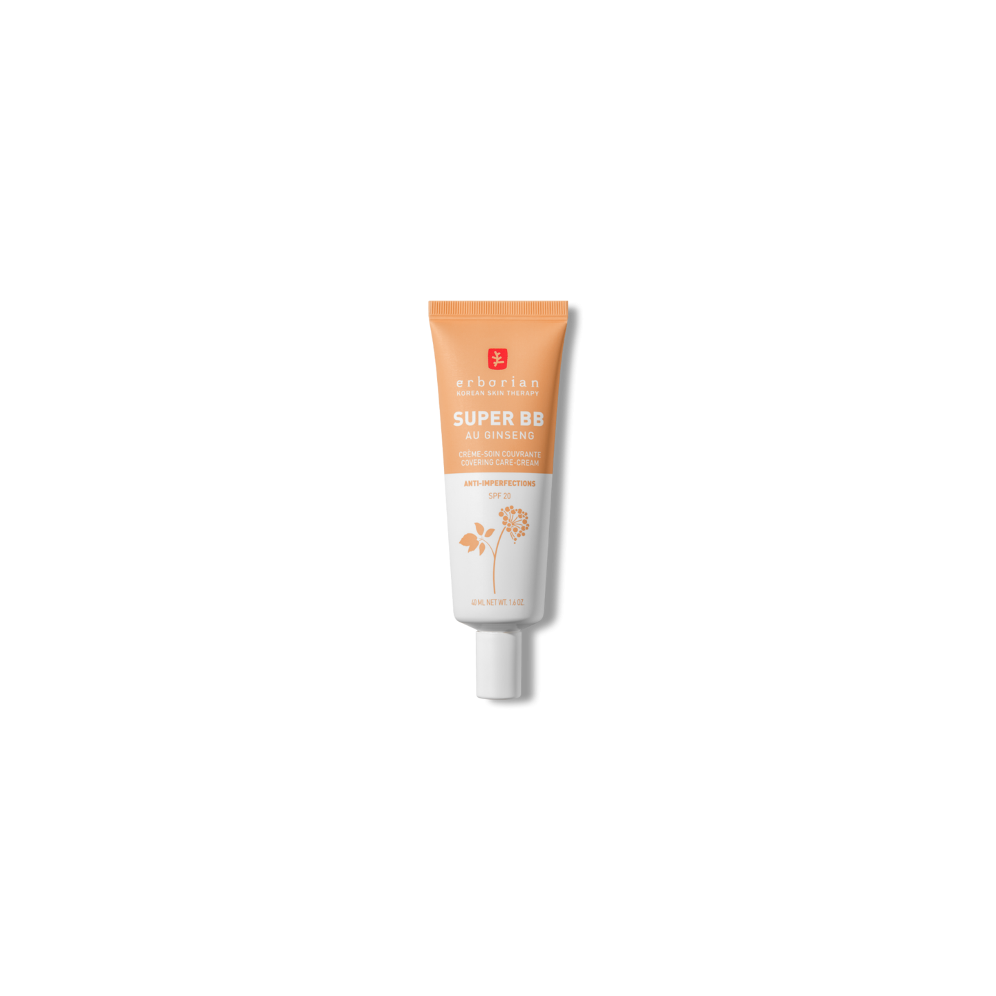 Erborian Super BB Crème au Ginseng SPF20 - Teinte doré - 40ml
