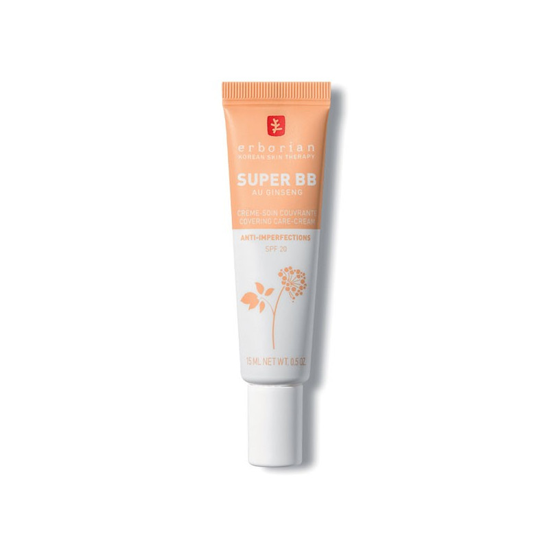 Erborian Super BB Crème-Soin Couvrante Anti-Imperfections SPF20 Doré 15ml