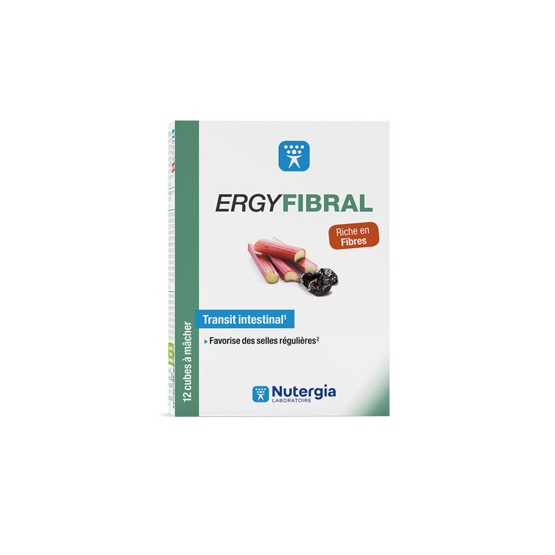 ERGYFIBRAL Nutergia Boite de 12 cubes