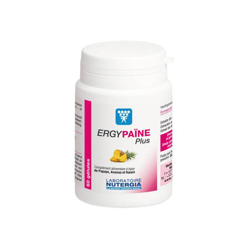 ERGYPAÏNE PLUS Nutergia boite de 60 gélules