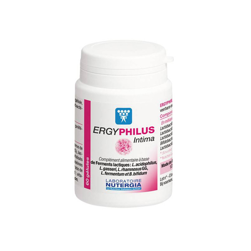 ERGYPHILUS INTIMA Nutergia boite de 60 gélules