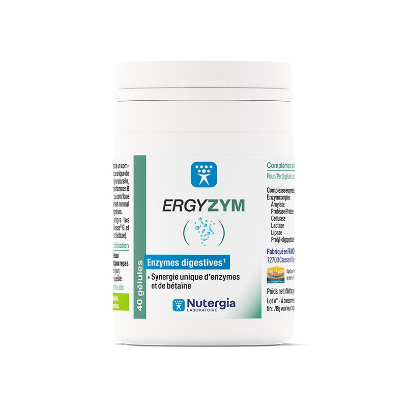 Nutergia Ergyzym 40 gélules