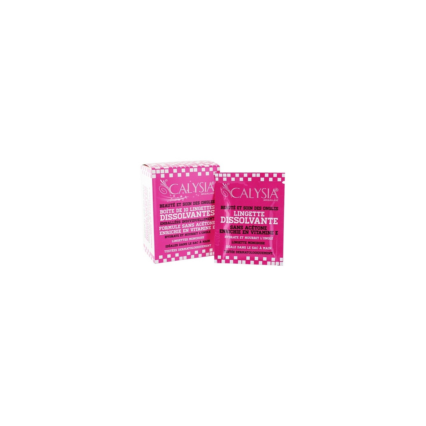 Estipharm Calysia Lingettes dissolvantes - 10 unités