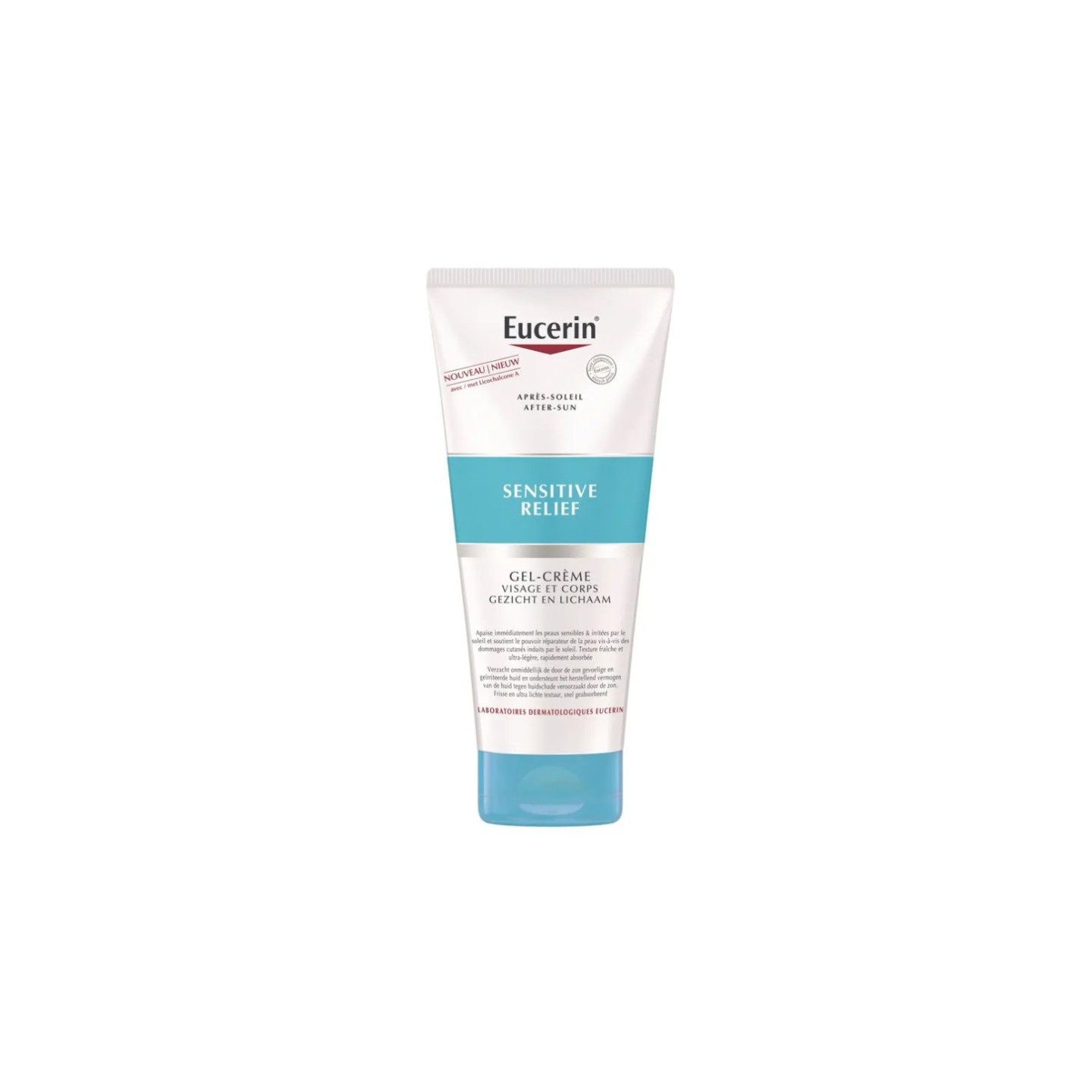 Eucerin After Sun Sensitive Relief Gel-crème visage et corps - 200ml