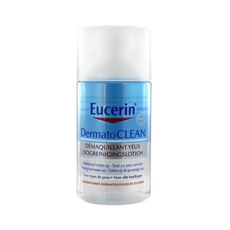 Pharmacie Bastille - Eucerin Dermatoclean Démaquillant Yeux 125 ml