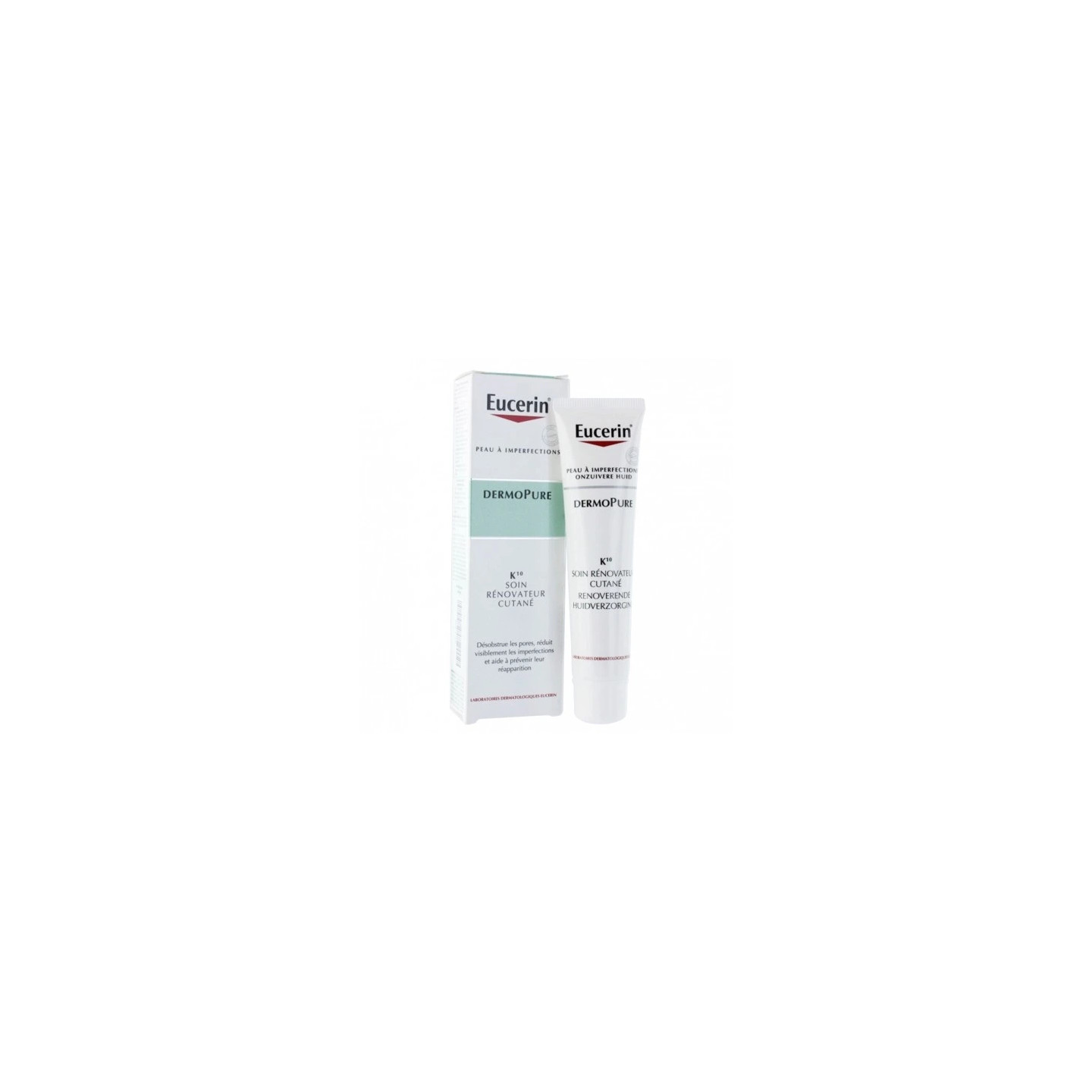 Eucerin Dermopure K10 Soin rénovateur cutané - 40ml