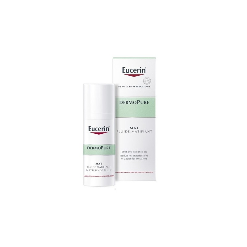 Pharmacie Bastille - Eucerin dermoPure mat fluide matifiant 50ml