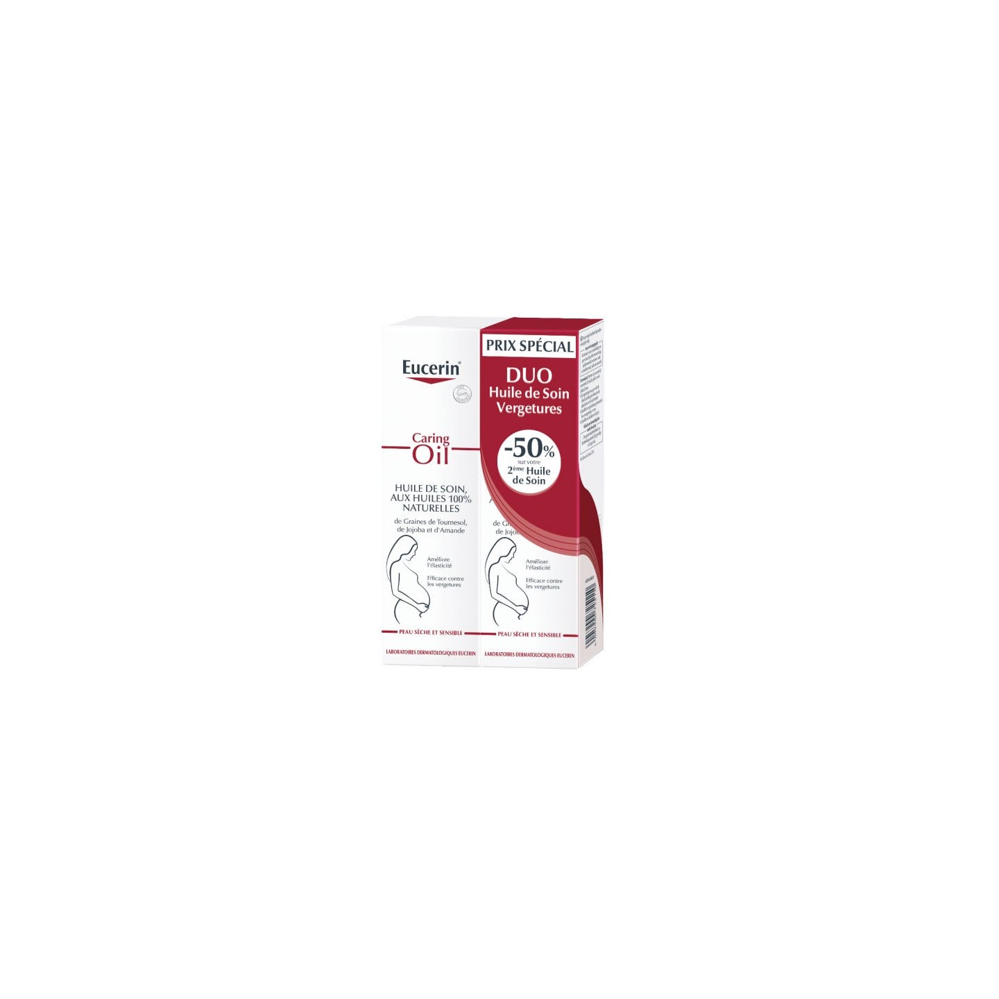 Eucerin Huile de soin vergetures - 2 x 125ml