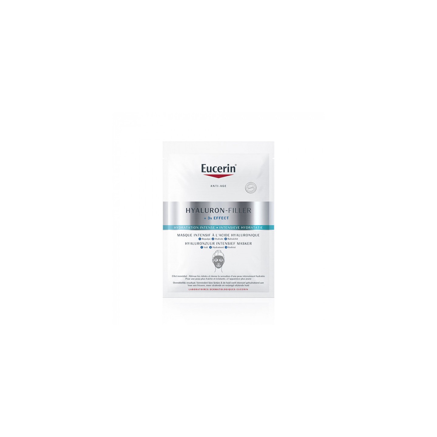 Eucerin Hyaluron-Filler +3x Effect Masque Intensif à l'Acide Hyaluronique x1