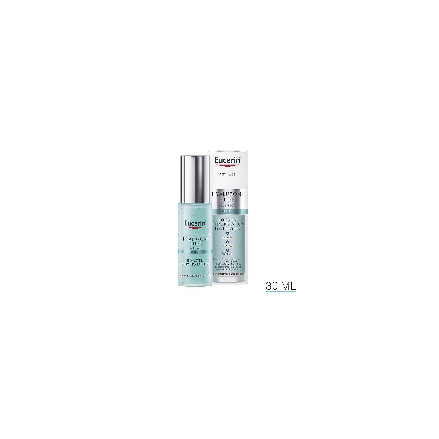 Eucerin Hyaluron-Filler +3x Effect Sérum booster d'hydratation - 30ml