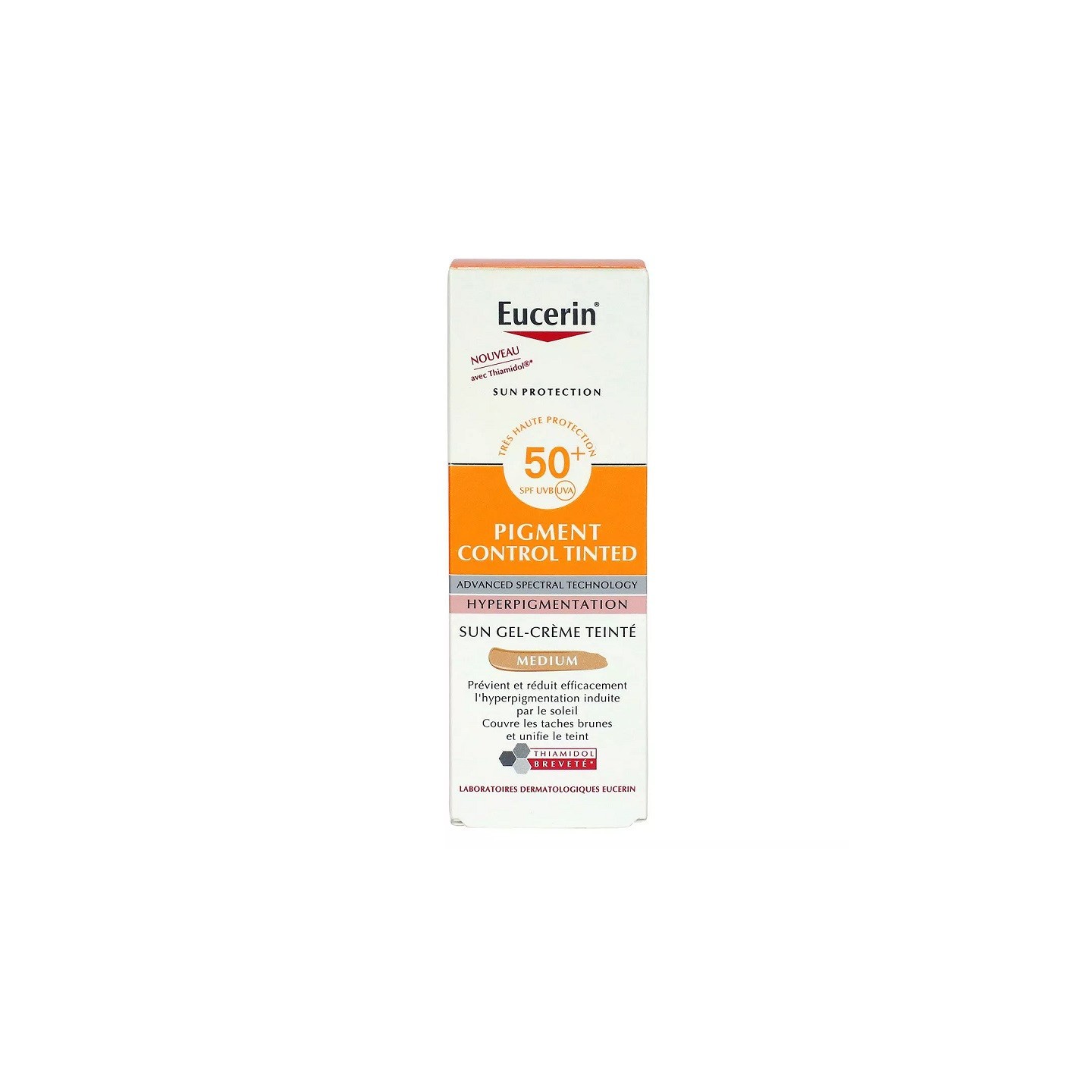 Eucerin Sun Pigment Control Gel-crème teinté médium SPF50+ - 50ml