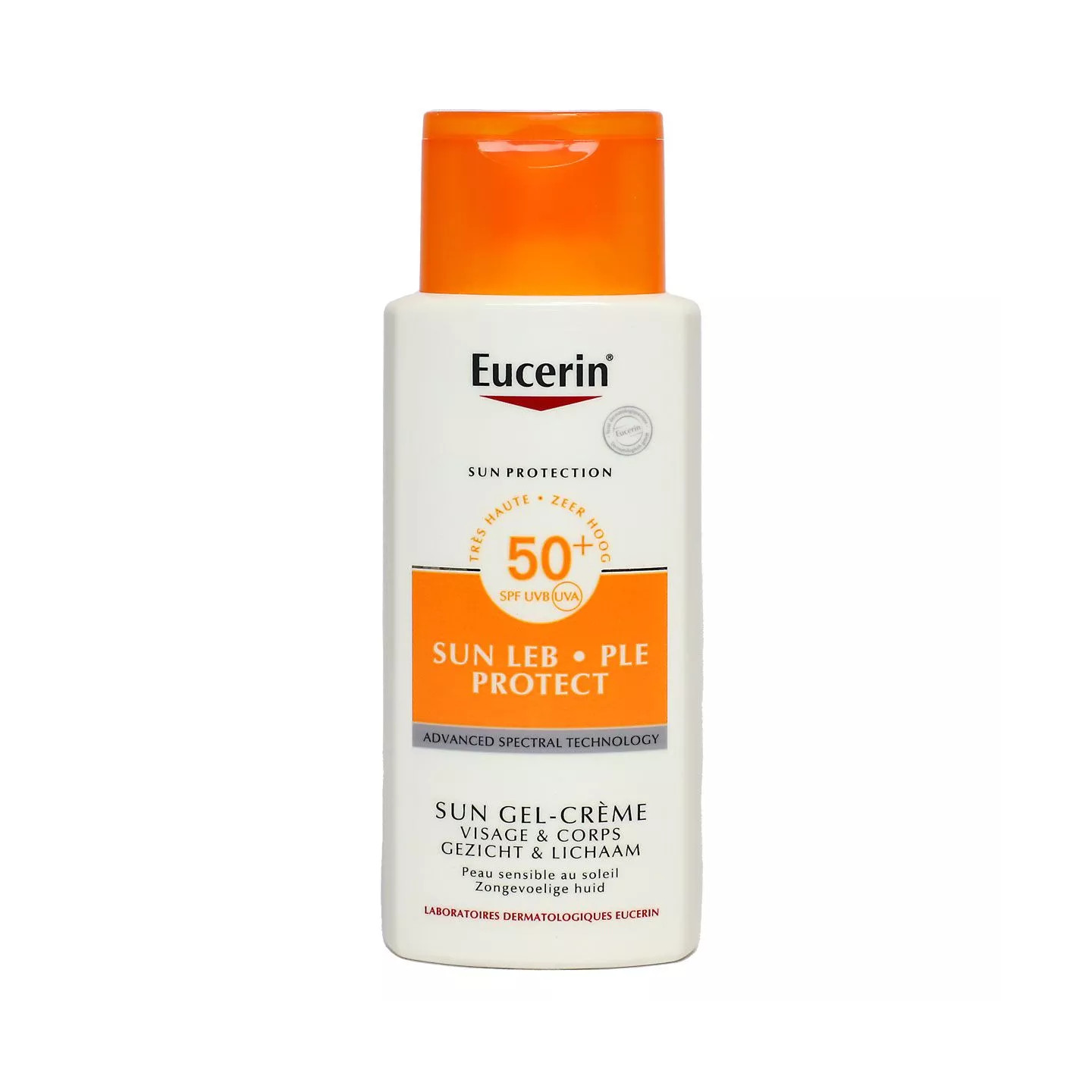 Eucerin Sun Leb Protect gel-crème SPF50 - 150ml