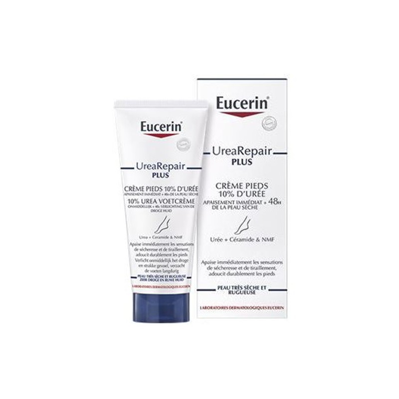 Pharmacie Bastille - Eucerin urearepair plus crème pieds 10% d'urée 100ml