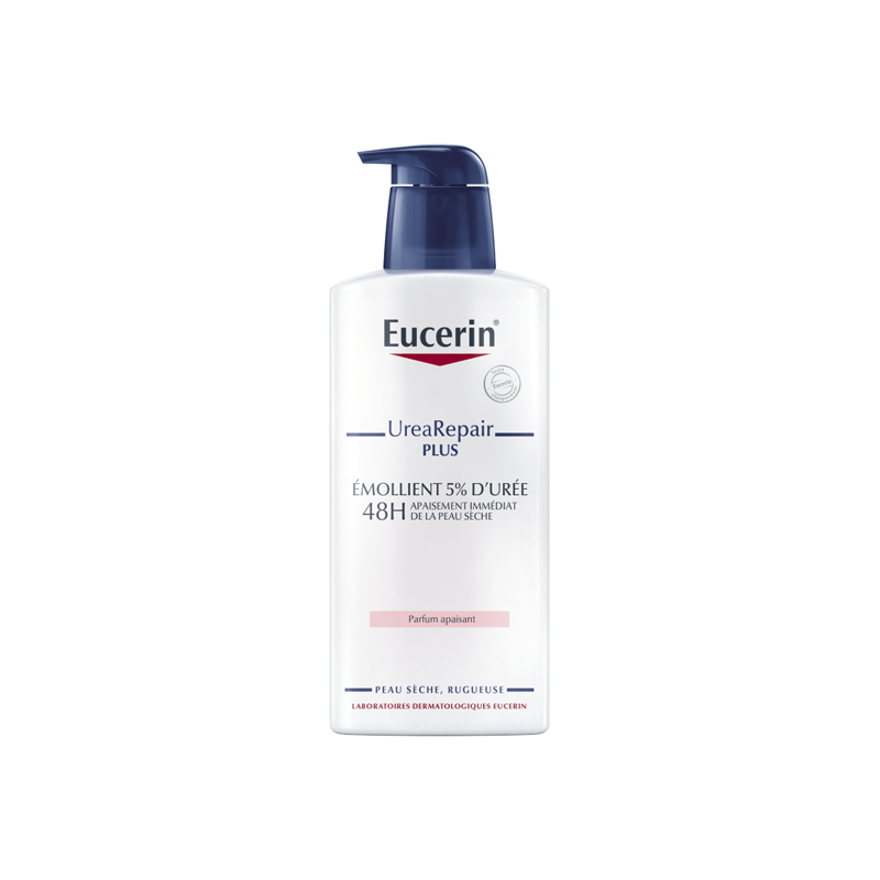 Pharmacie Bastille - Eucerin urearepair plus émollient 5% d’urée parfumé 400ml