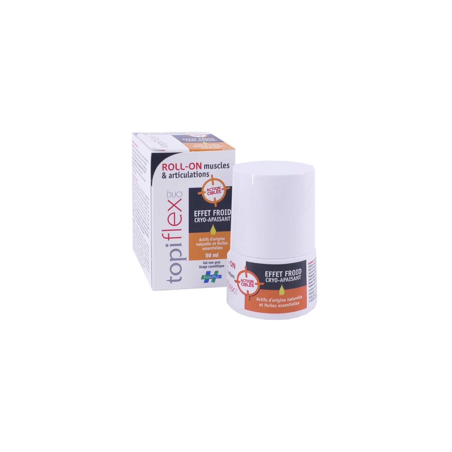 Evolupharm Topiflex Duo Roll'On muscles et articulations - 15ml