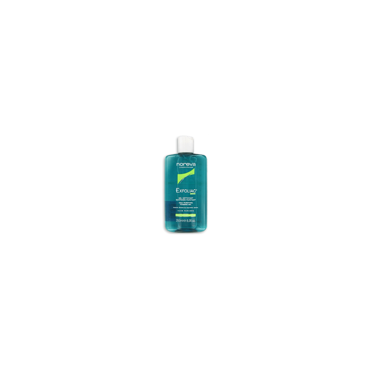NOREVA EXFOLIAC GEL NETTOYANT 250ML