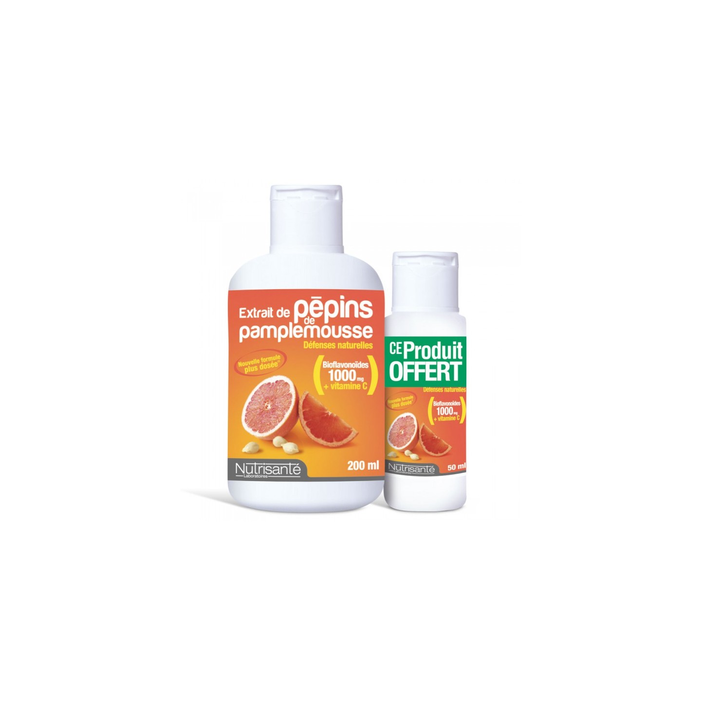 Extrait Pépins de Pamplemousse Nutri santé 200ml + 50ml offert