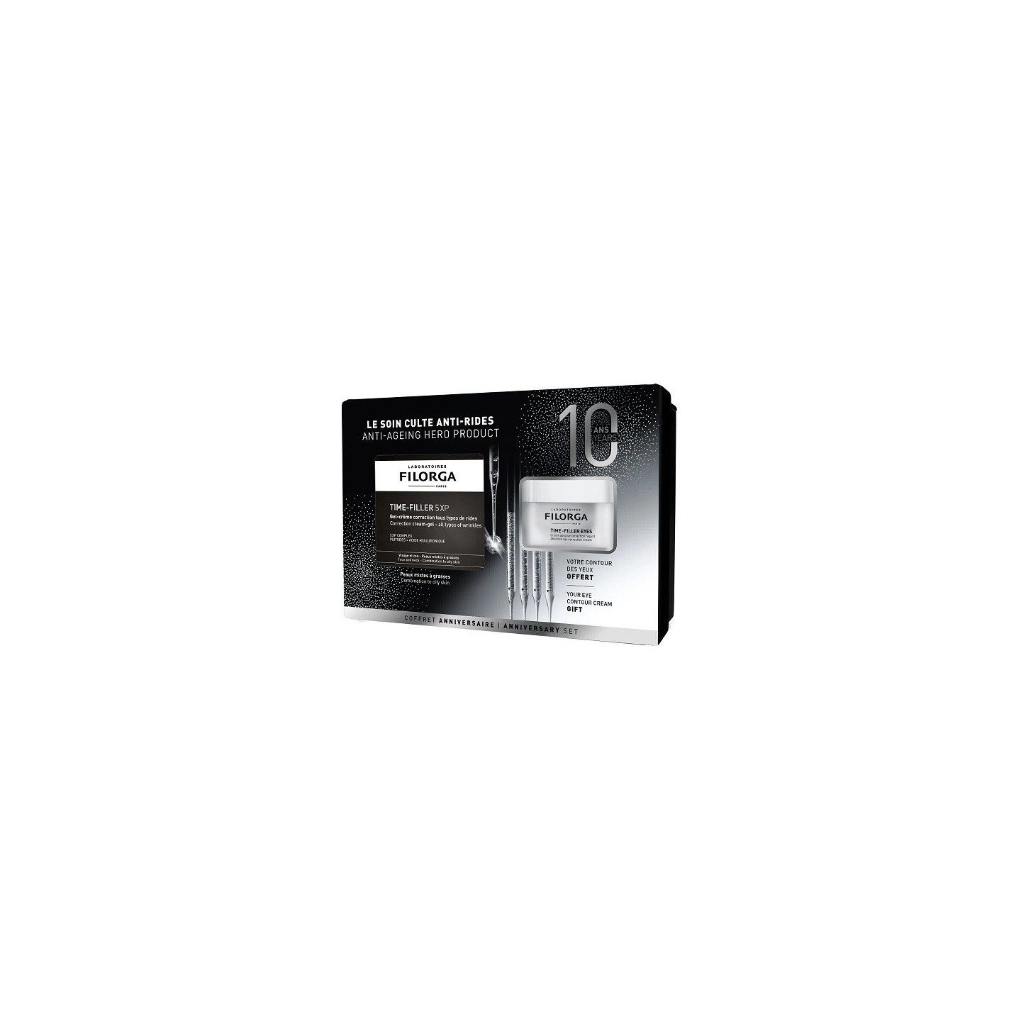 Filorga Time-Filler Coffret anniversaire anti-rides - 2 soins anti-âge