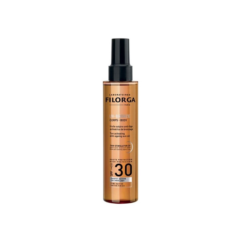 Pharmacie Bastille - Filorga UV-bronze huile corps spf30 - 150ml
