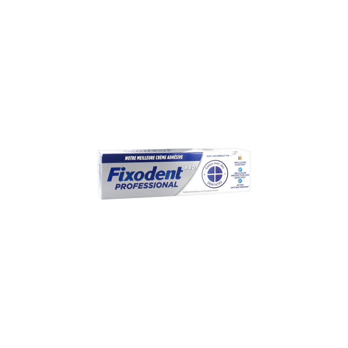 Fixodent Pro Crème adhésive prothèses dentaires - 40g