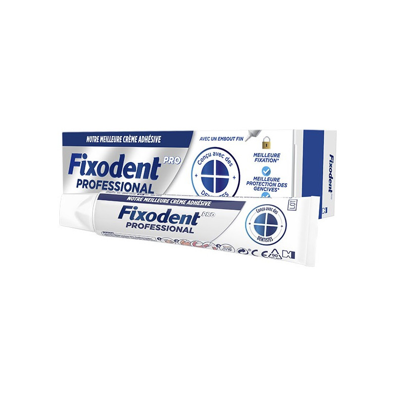 Fixodent Pro Professional Crème Adhésive 40g