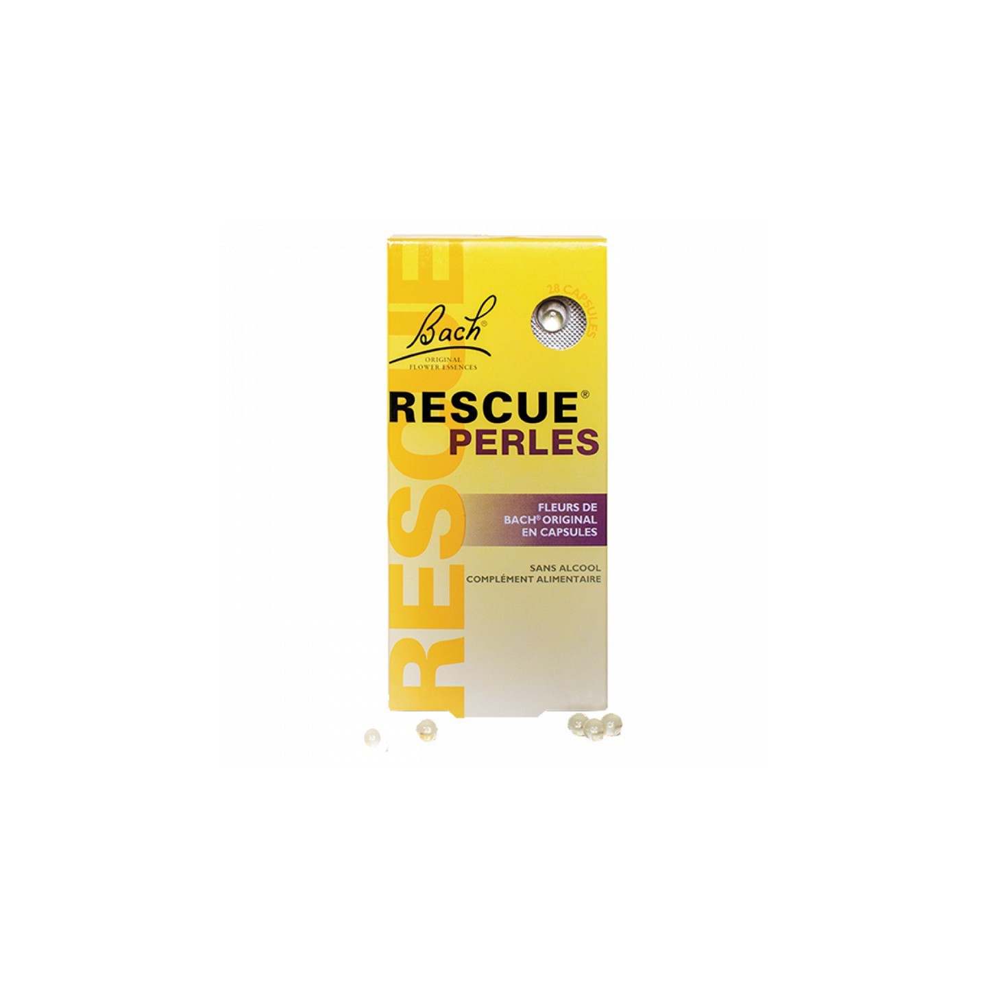 Fleurs de Bach Rescue perles - 28 capsules