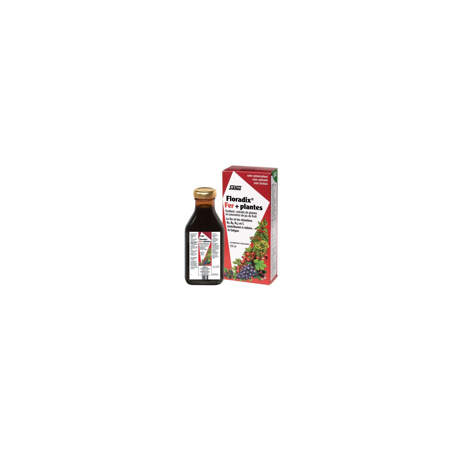 Floradix fer + plantes 250 ml
