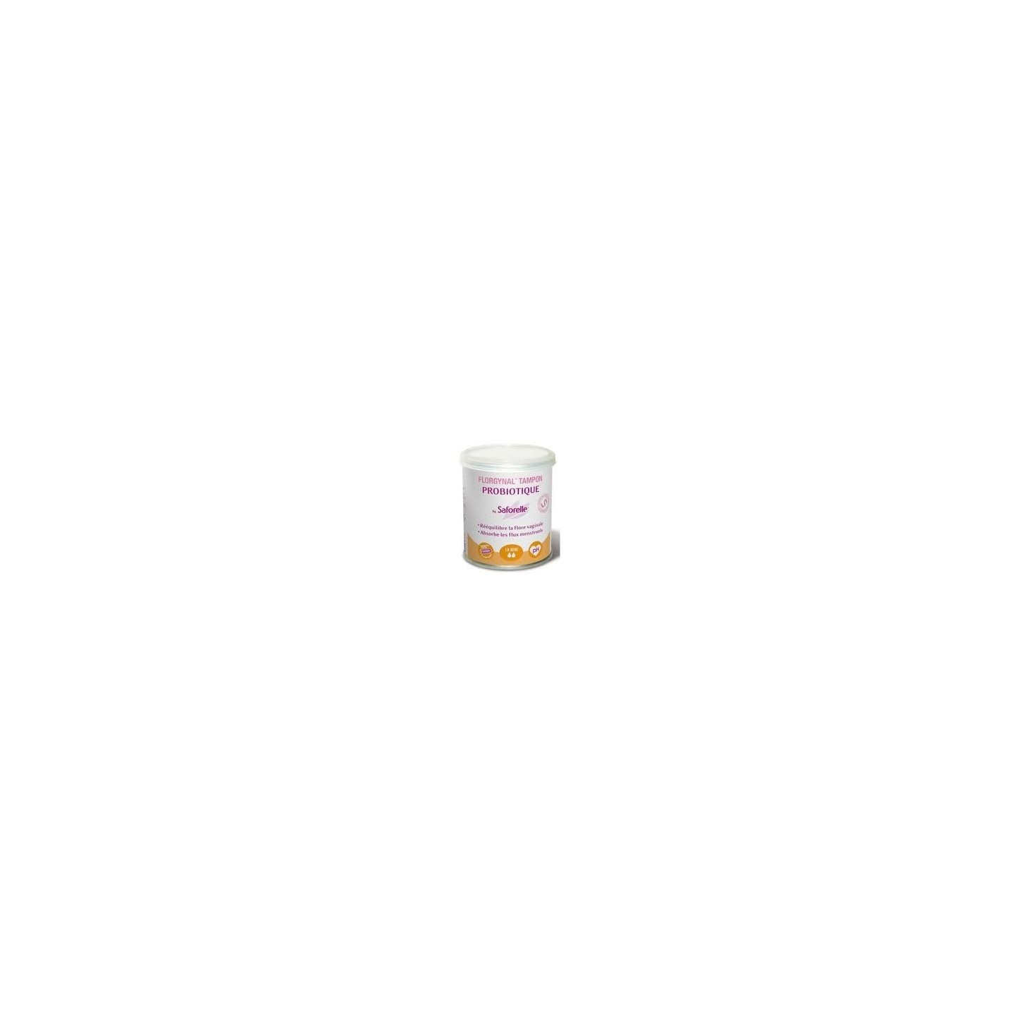 Florgynal Tampon Probiotique Sans Appli Boite de 14