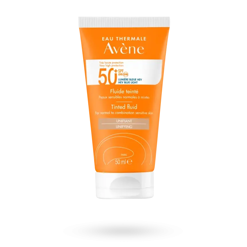 Fluide teinté solaire Avène SPF 50+ - Tube 50 ml