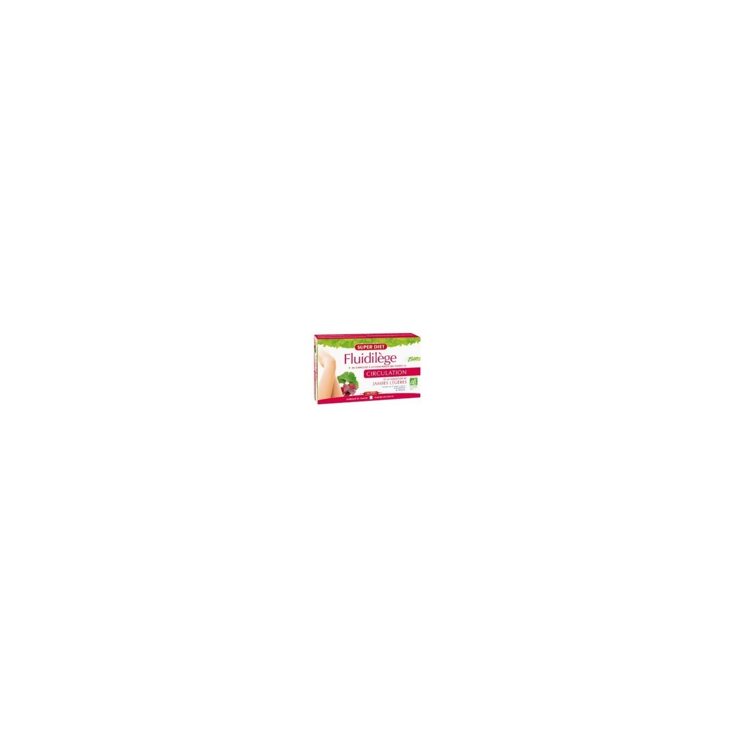 Fluidilège super diet 20 ampoules de 15ml
