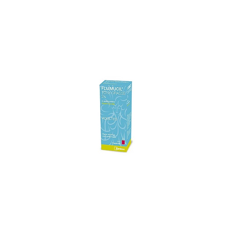 Pharmacie Bastille - Fluimucil 2% Adultes Solution Buvable 200ml