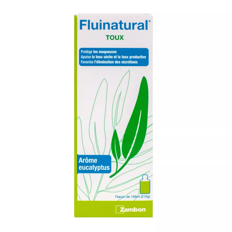 FLUINATURAL TOUX SÈCHE ET PRODUCTIVE SIROP 158ML