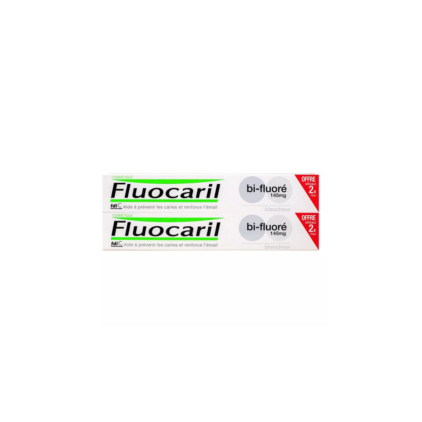 Fluocaril Blancheur Lot 2 x 75ml