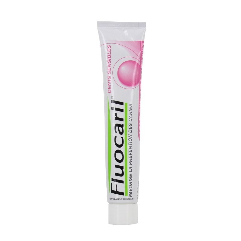 Pharmacie Bastille - Fluocaril dentifrice dents sensibles menthe 2x75ml