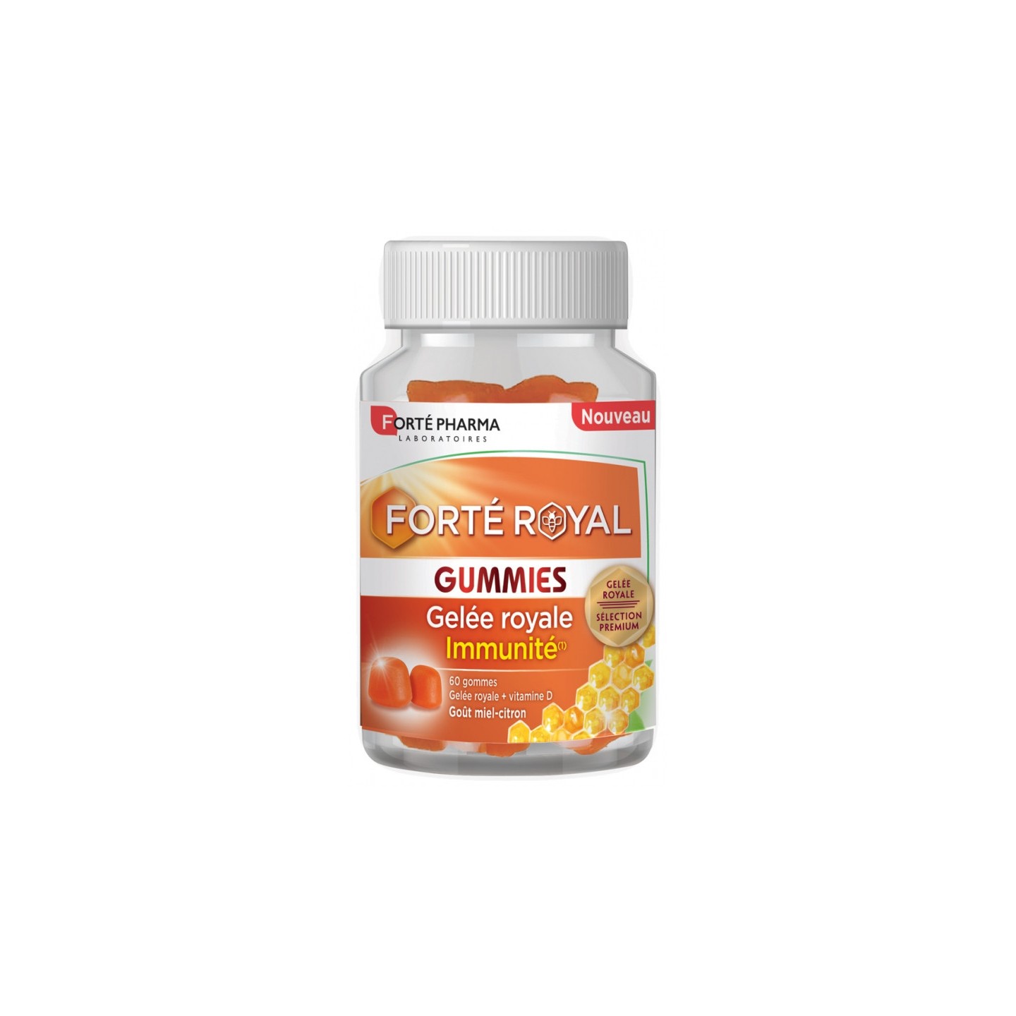 Forté Pharma Forté Royal Gelée royale immunité - 60 gummies