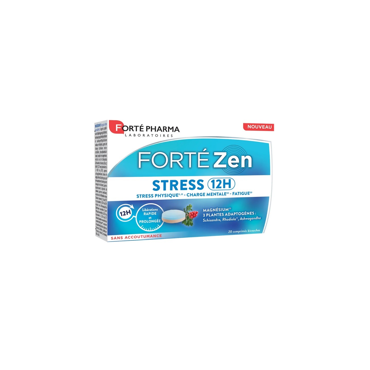 Forté Pharma FORTÉZen Stress 12h - 20 comprimés