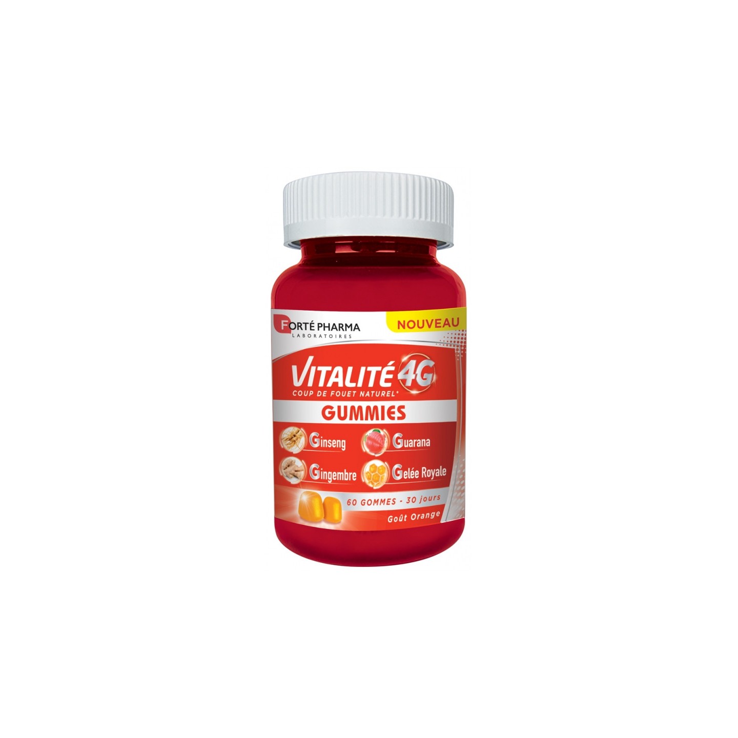 Forté Pharma Vitalité 4G - 60 gummies