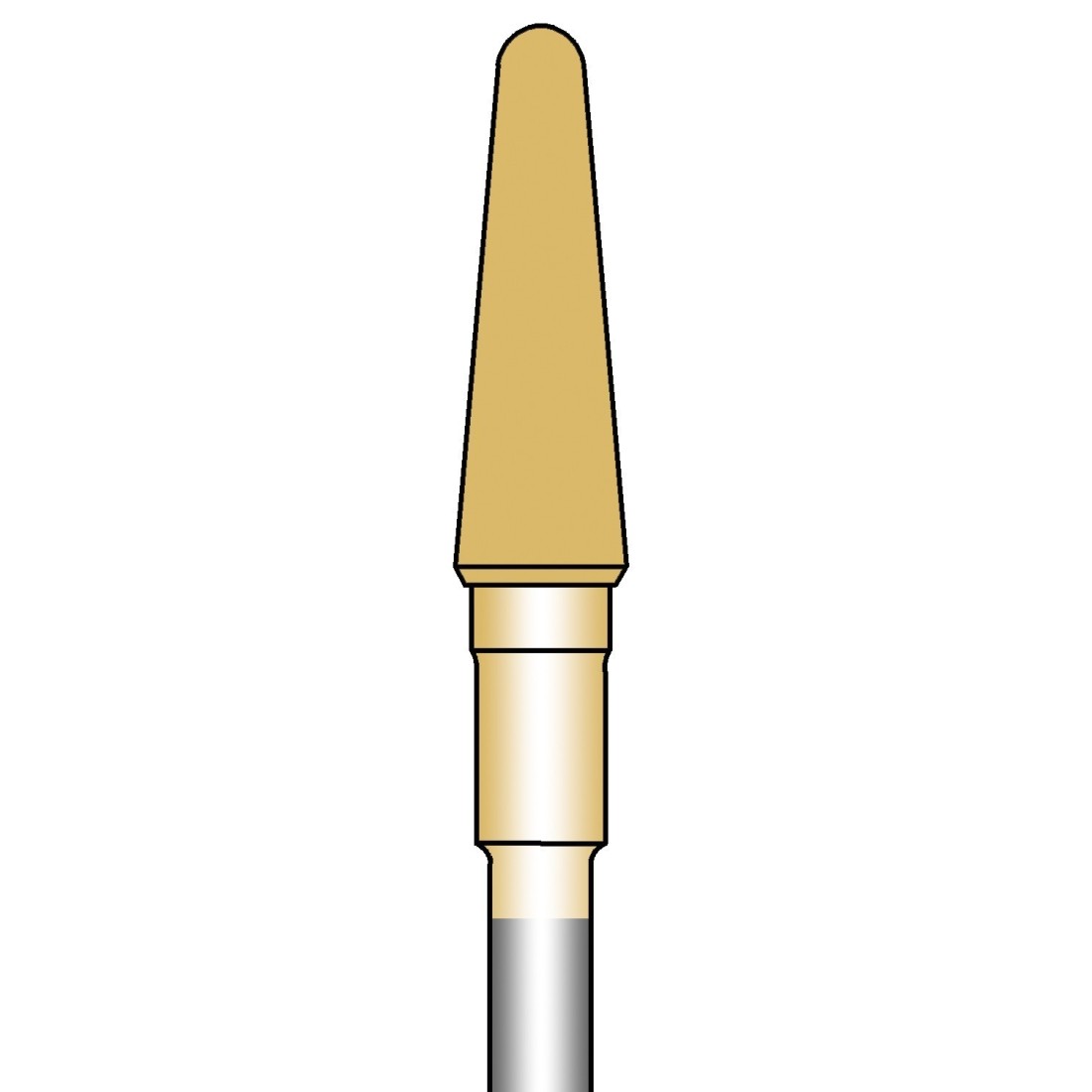 Fraise Nitrure de Titane Diametre 4 mm T-Speed