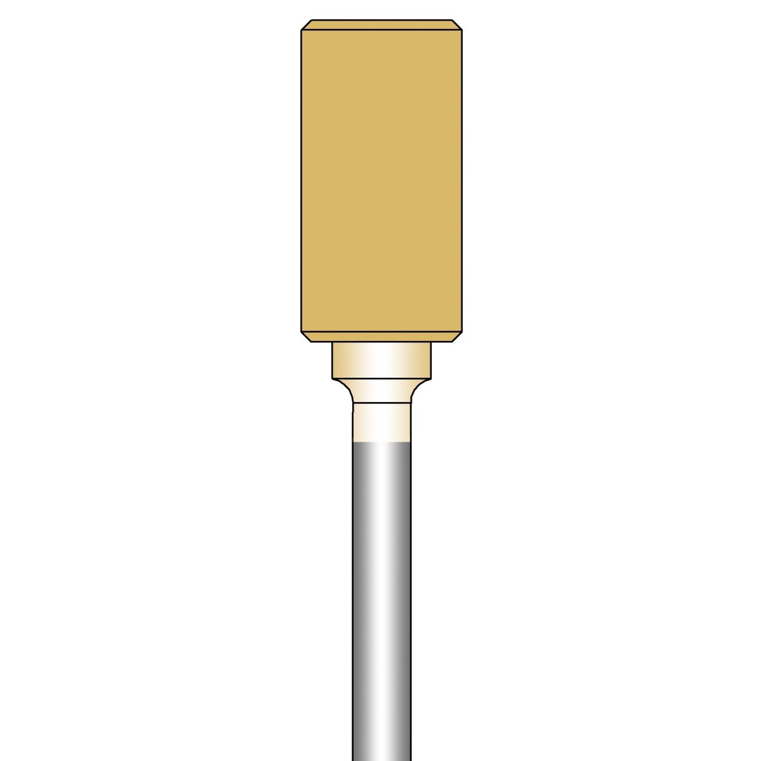 Fraise Nitrure de Titane Diametre 5 mm T-Speed