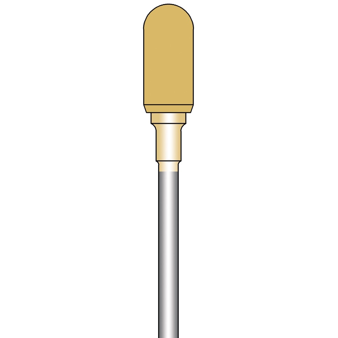 Fraise Nitrure de Titane Diametre 6 mm T-Speed
