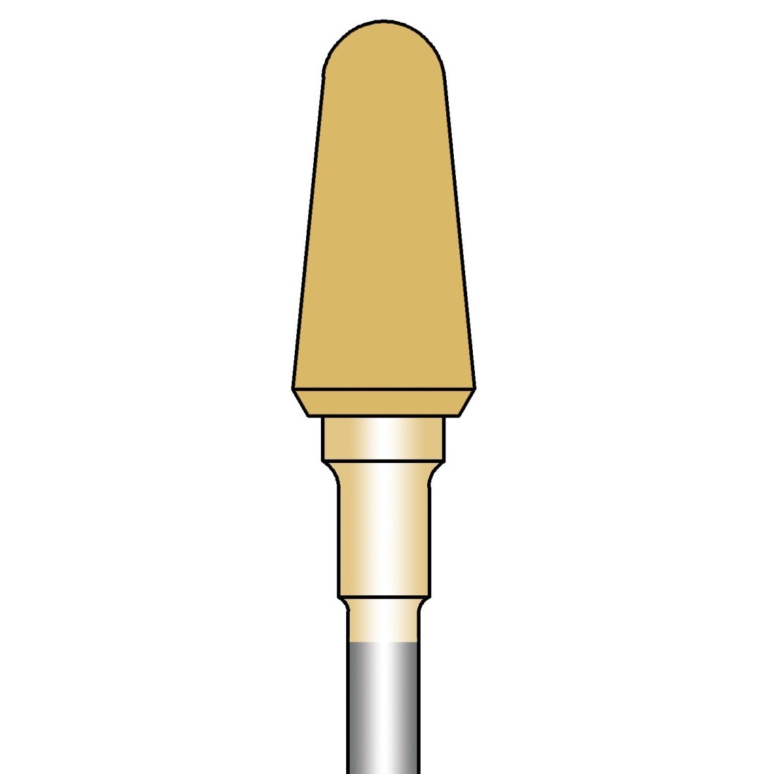 Fraise Nitrure de Titane Diametre 7 mm T-Speed