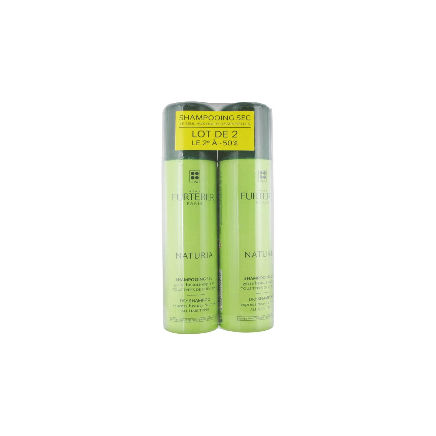 Furterer Naturia Shampoing sec - 2 x 150ml