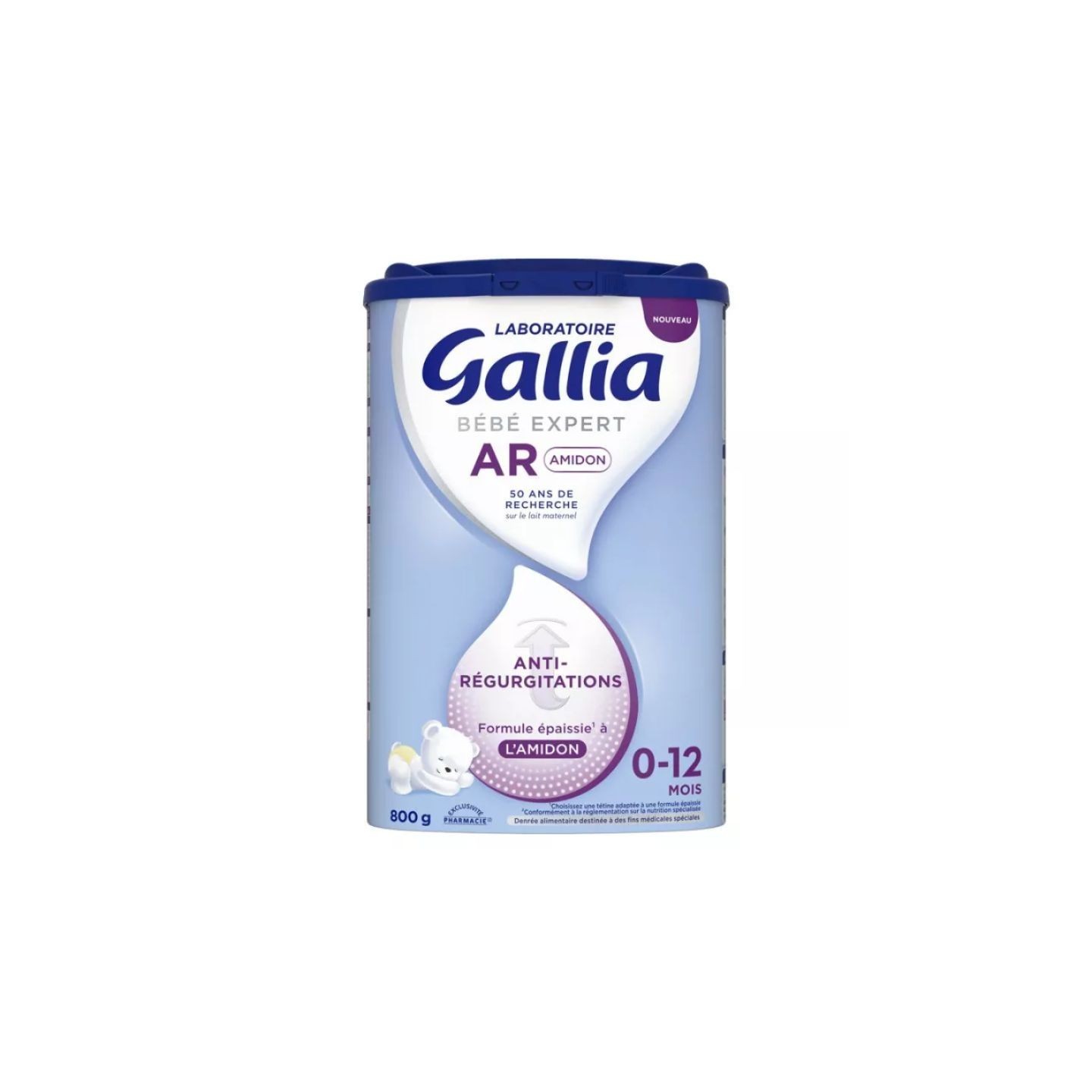 Gallia Bébé Expert AR Amidon Lait 0 à 12 mois - 800g