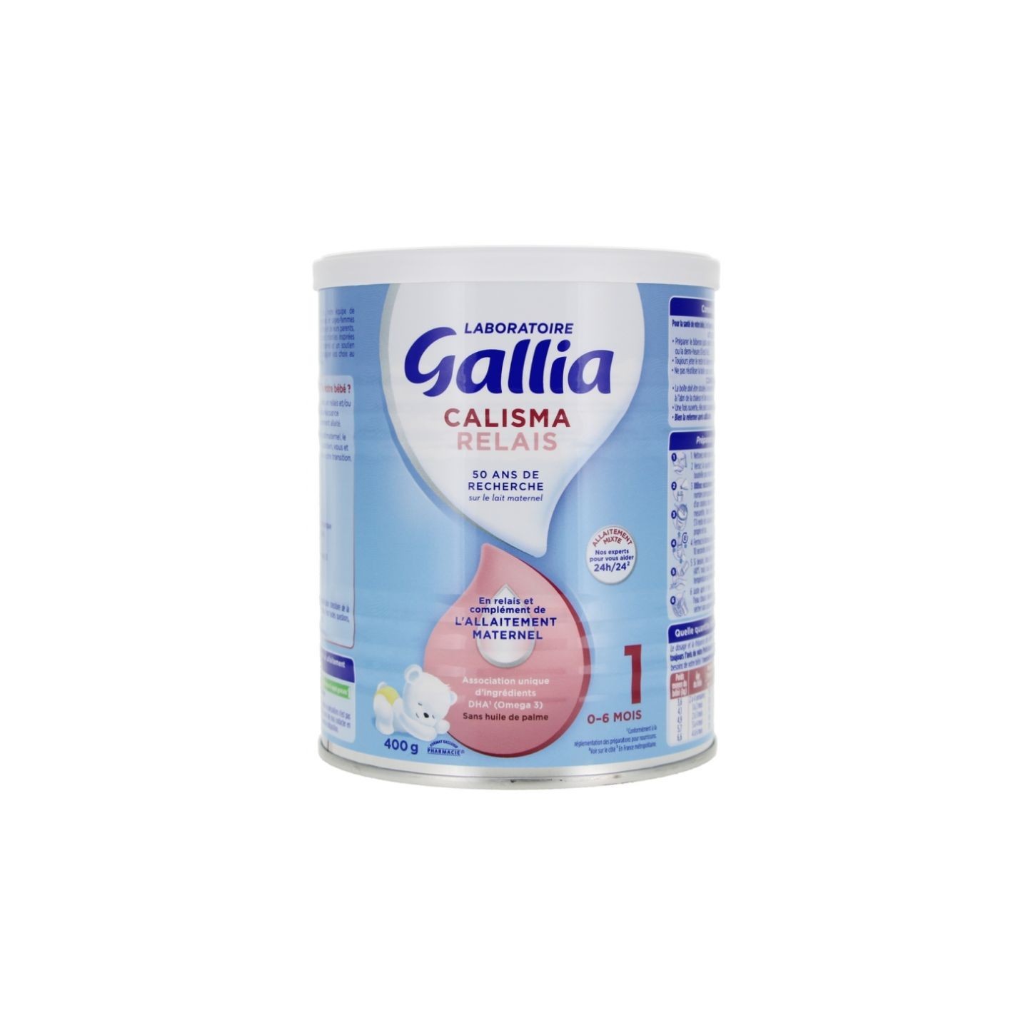 Gallia Calisma Relais lait 1ᵉʳ âge - 400g