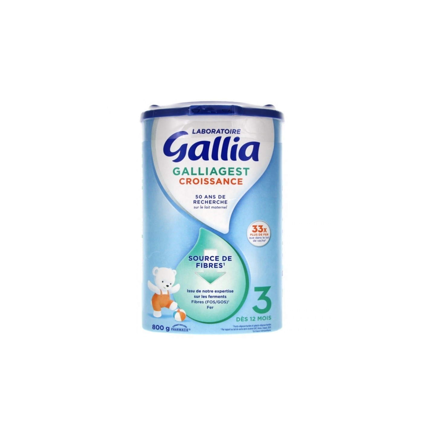 Gallia Lait de croissance Galliagest 3 - 800g